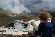 Il grandioso scenario di Cima Fontana (3068 m) in Valmalenco il 29 luglio 2016 - FOTOGALLERY